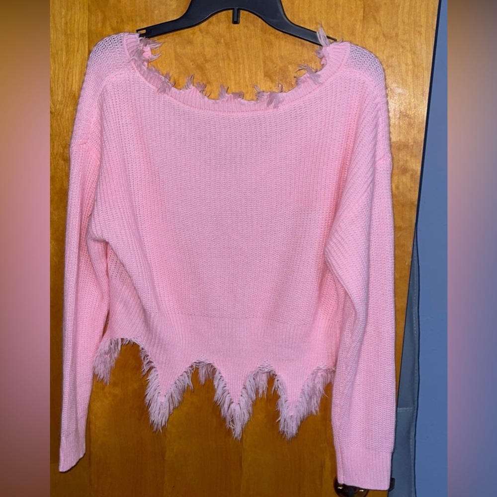 Women’s Blush Mark Pink Knit sweater size S